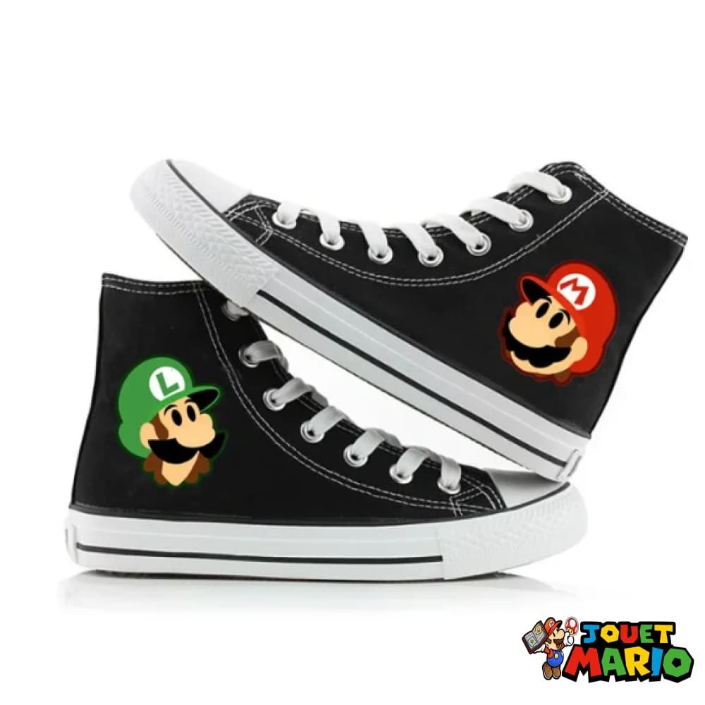 Basket Noire Super Mario | Jouet Mario