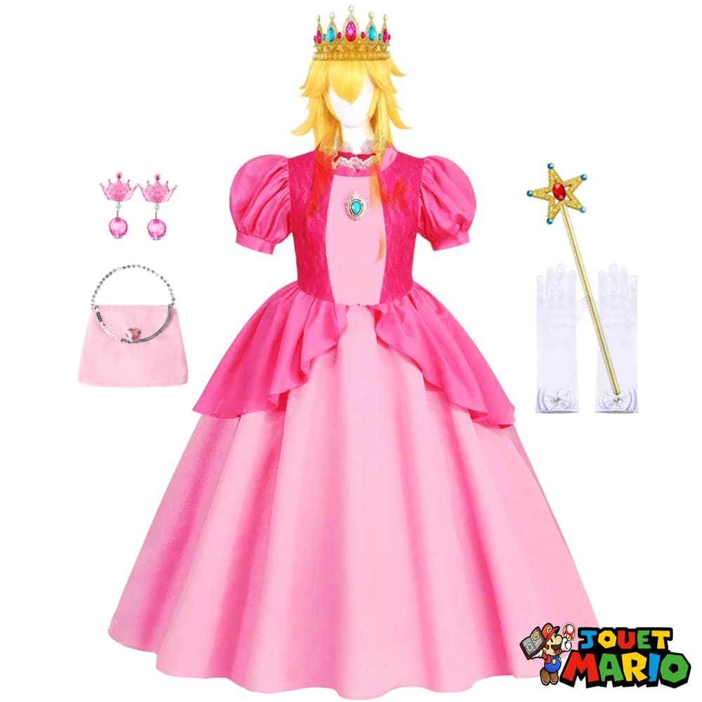 Déguisement Peach Enfant Jouet Mario