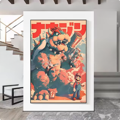 Poster XXL Mario Bros