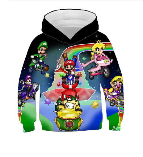 Sweat shirt super Mario