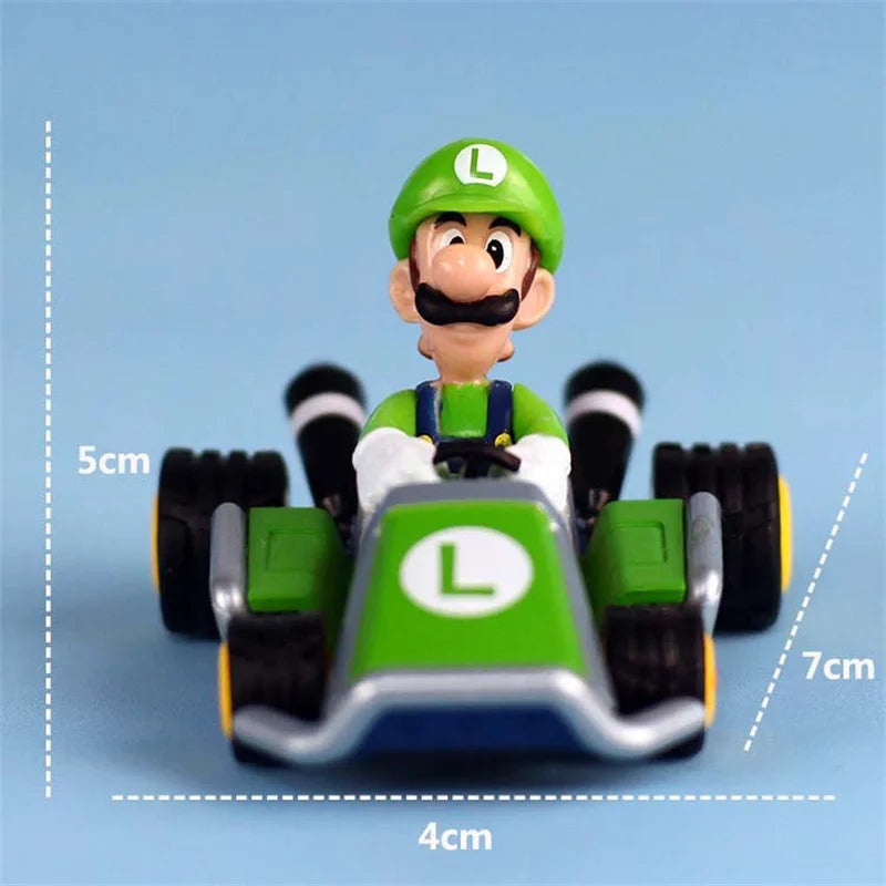 Mini voiture jouet Mario Kart