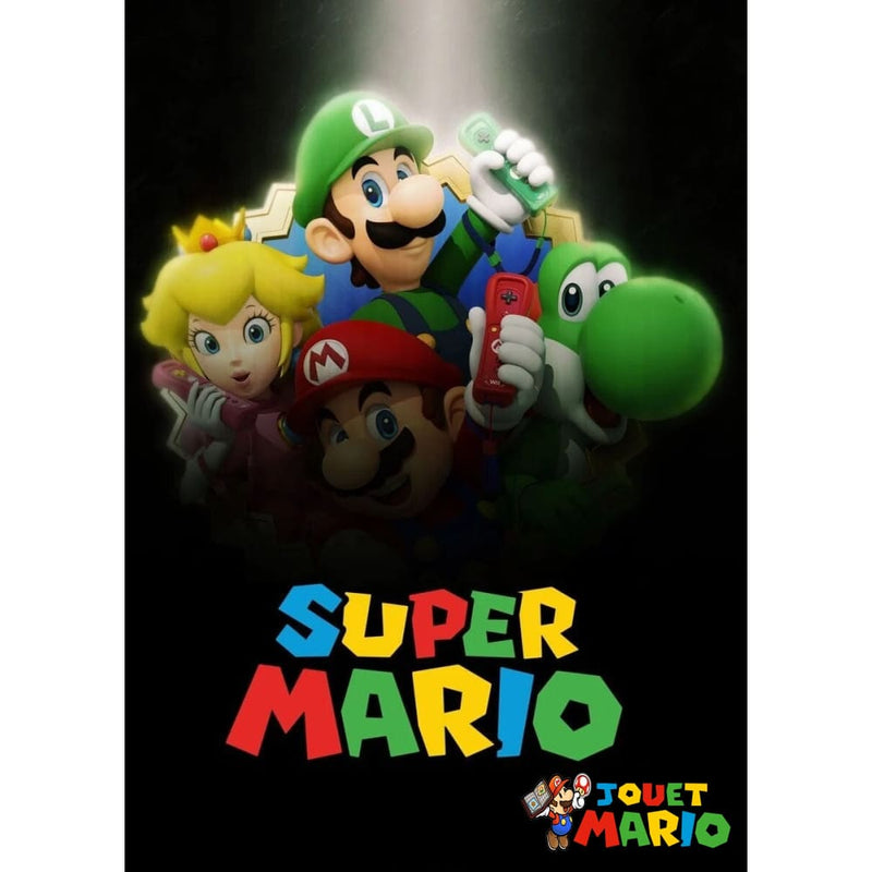 Affiche Imprimée Sur Toile Personnages Mario