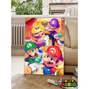 Affiche Imprimée sur Toile Personnages Mario