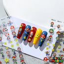 Autocollant Pour Ongles Mario