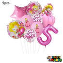 Ballon Chiffre Anniversaire Princesse Peach