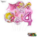 Ballon Chiffre Anniversaire Princesse Peach