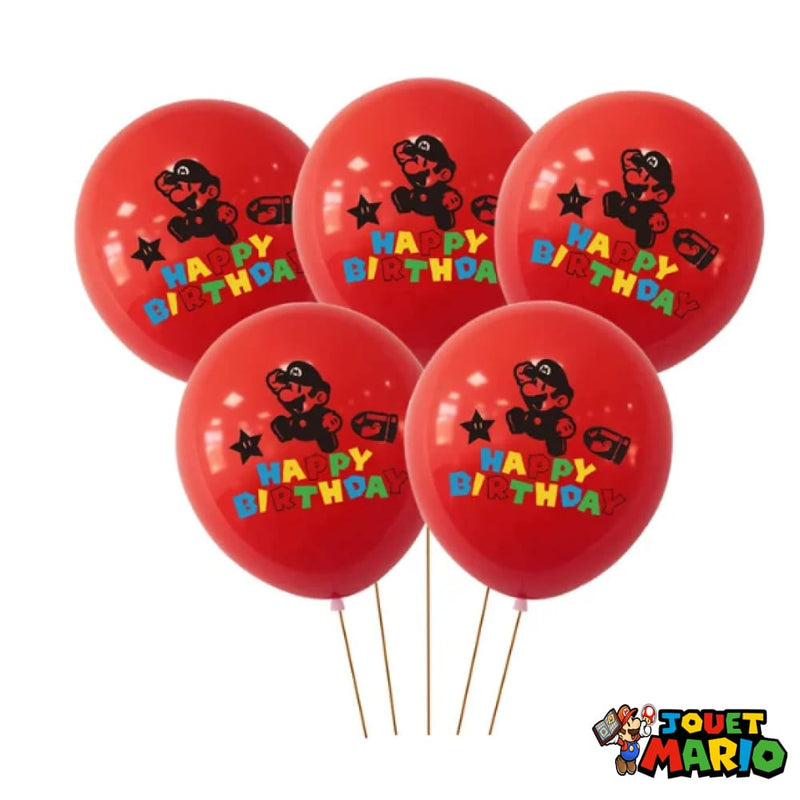 Ballon Gonflable Anniversaire Mario