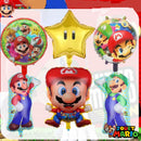 Ballon Helium Super Mario Bros x 5