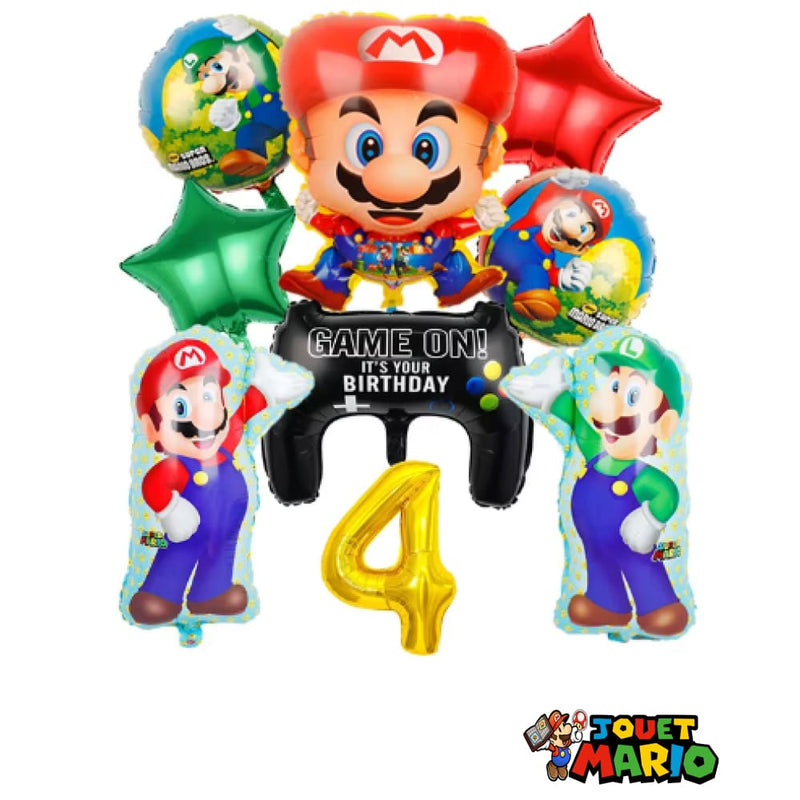 Ballon Mario Anniversaire