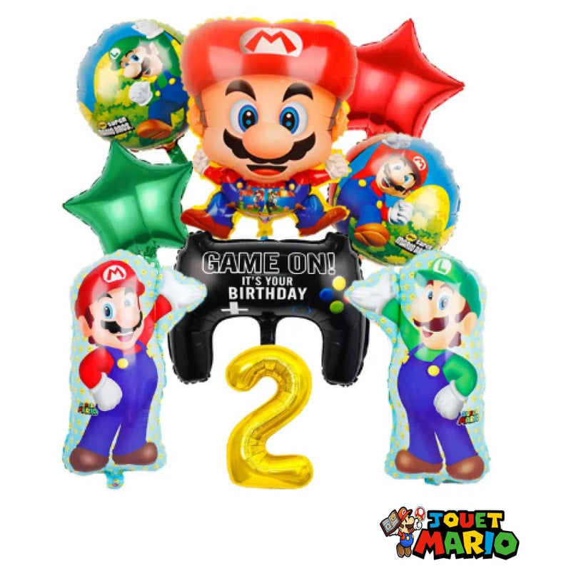 Ballon Mario Anniversaire