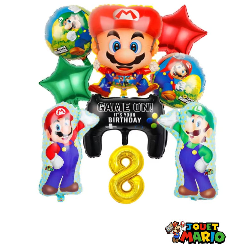 Ballon Mario Anniversaire