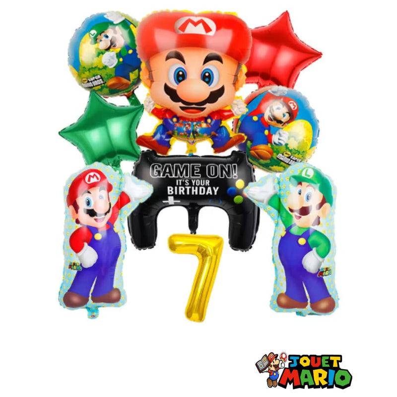 Ballon Mario Anniversaire