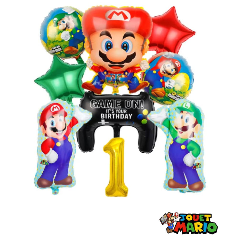 Ballon Mario Anniversaire