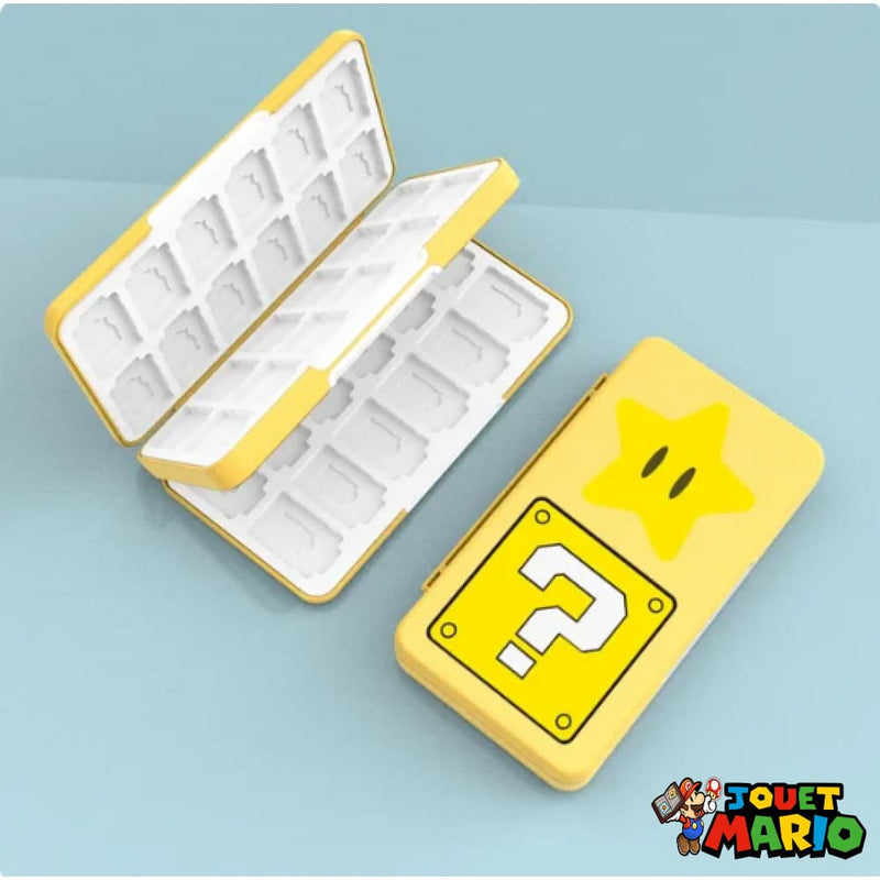 Boîte Rangement Jeux Switch Mario