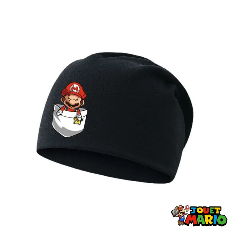 Bonnet Super Mario Gris
