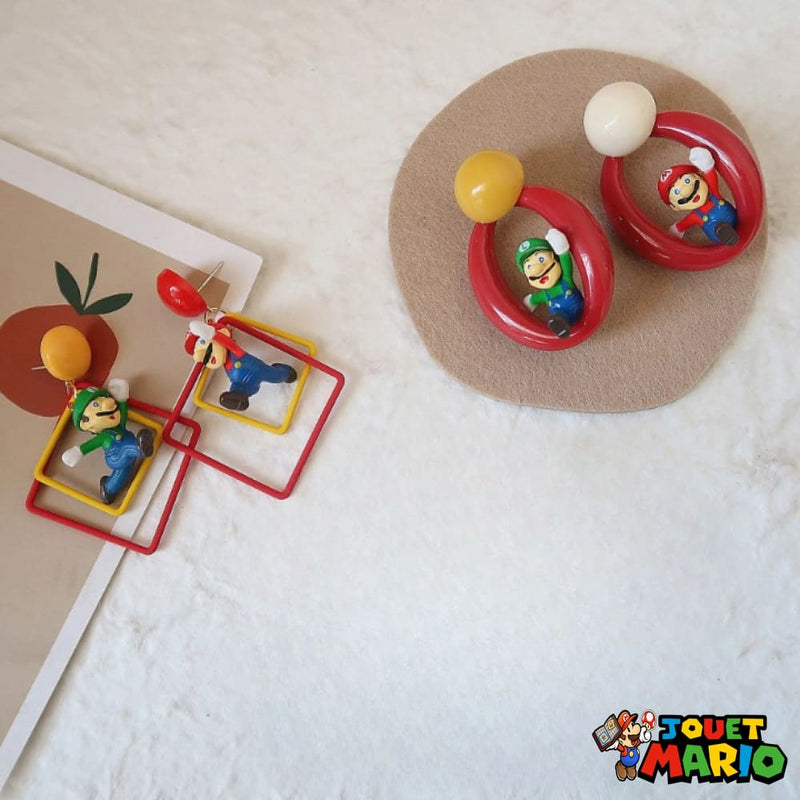 Boucle D’oreille Mario Bros