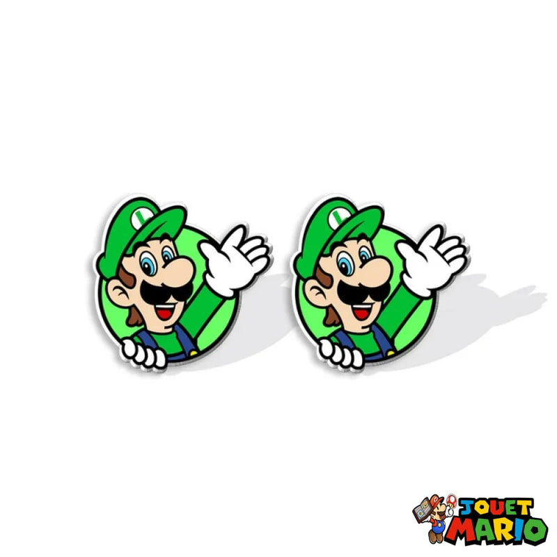 Boucle D’oreille Mario Et Luigi