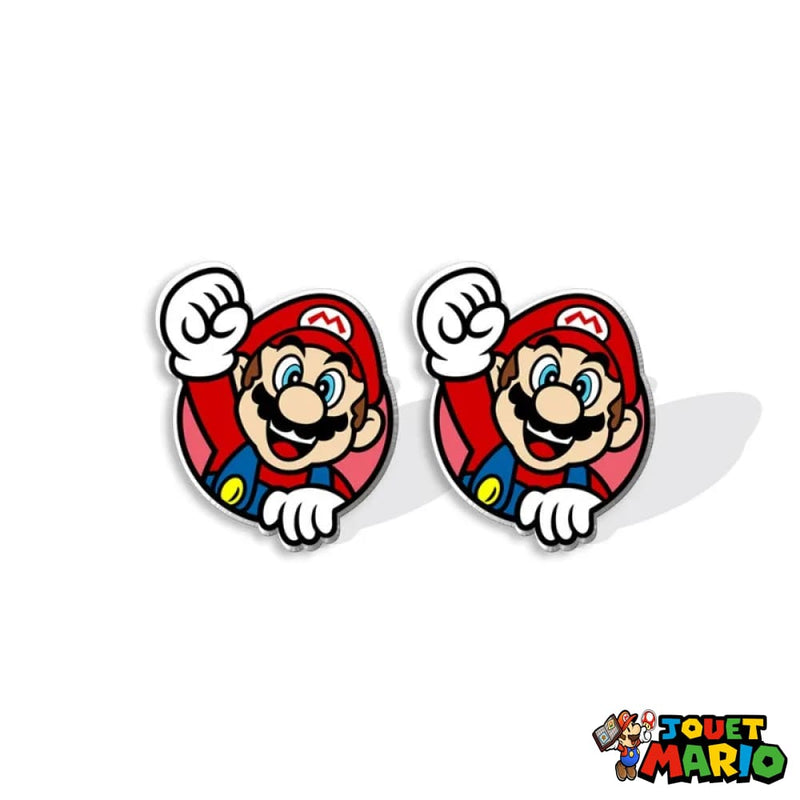 Boucle D’oreille Mario Et Luigi