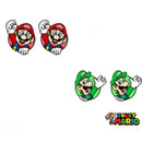 Boucle D’oreille Mario et Luigi