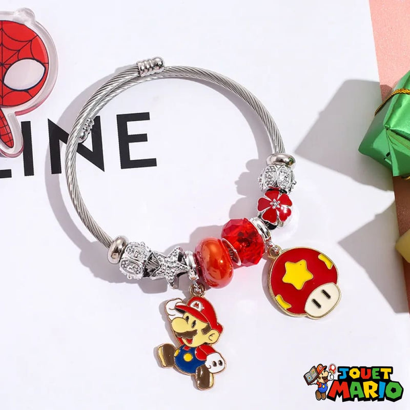 Bracelet à Breloques Super Mario