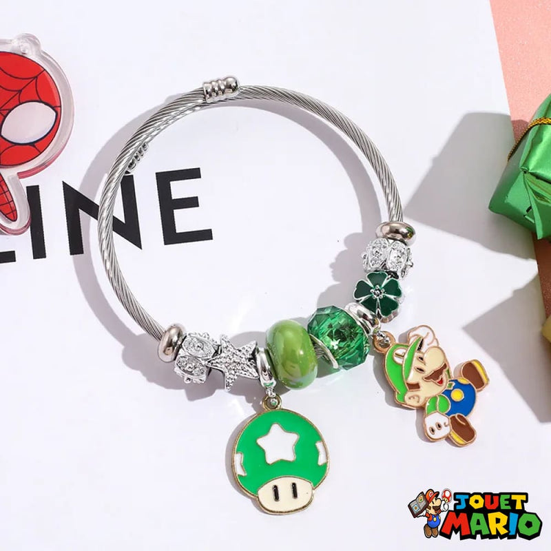 Bracelet Luigi Mario Bros