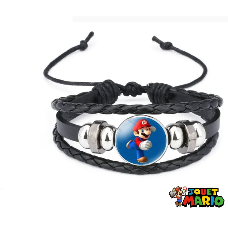 Bracelet Mario En Cuir