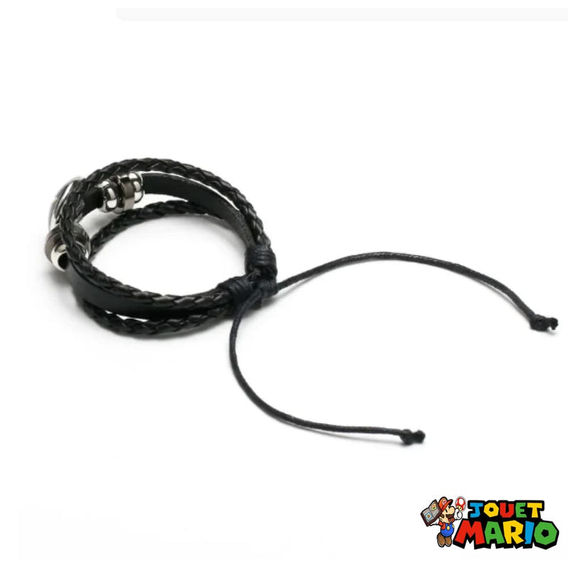 Bracelet Mario Toad en Cuir