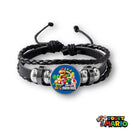 Bracelet Mario Univers en Cuir