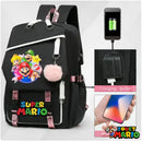 Cartable Avec Port Usb Super Mario Bordeaux