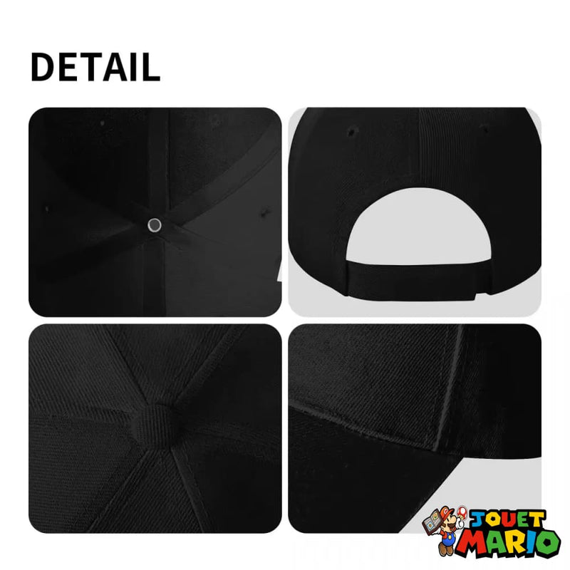 Casquette Noire Luigi