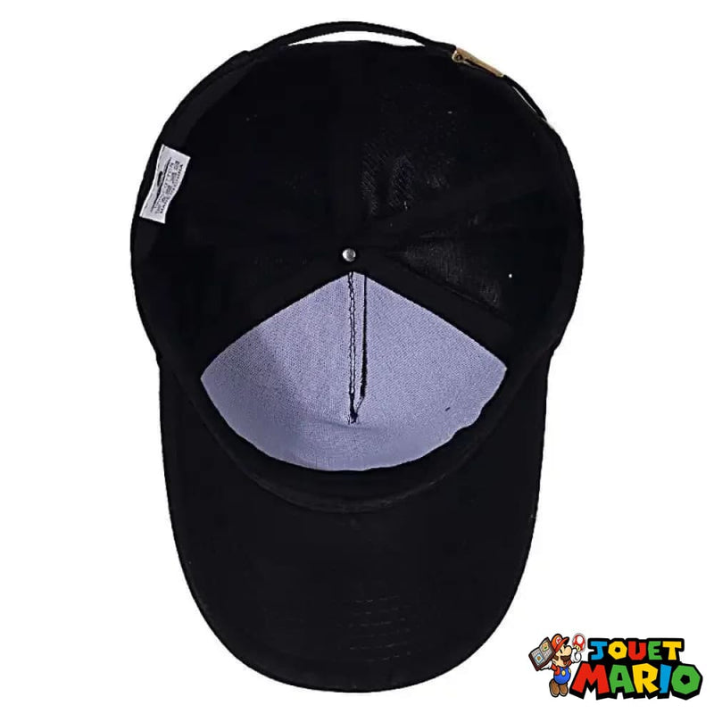 Casquette Noire Luigi et Mario