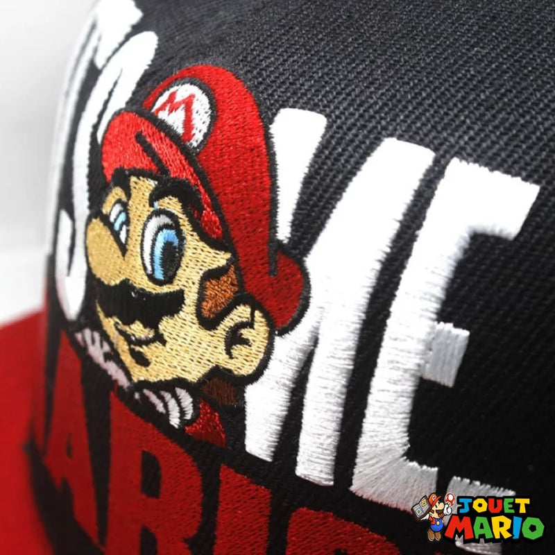 Casquette Noire Super Mario