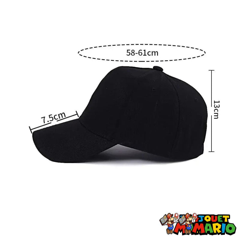 Casquette Noire Super Mario