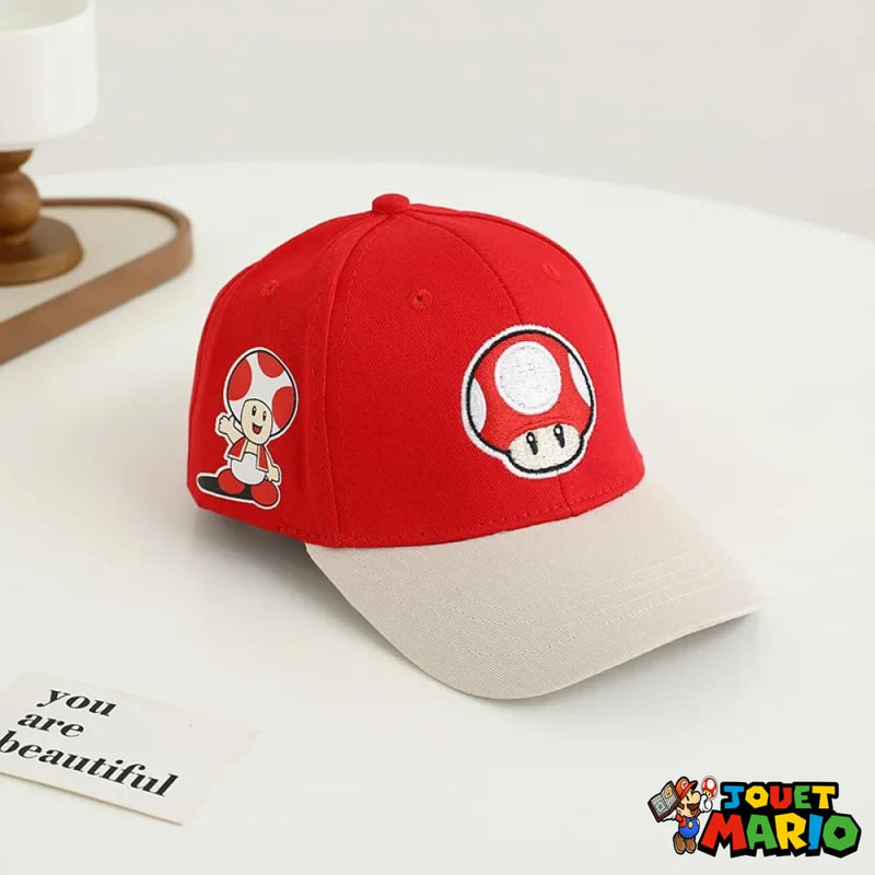 Casquette Toad Rouge