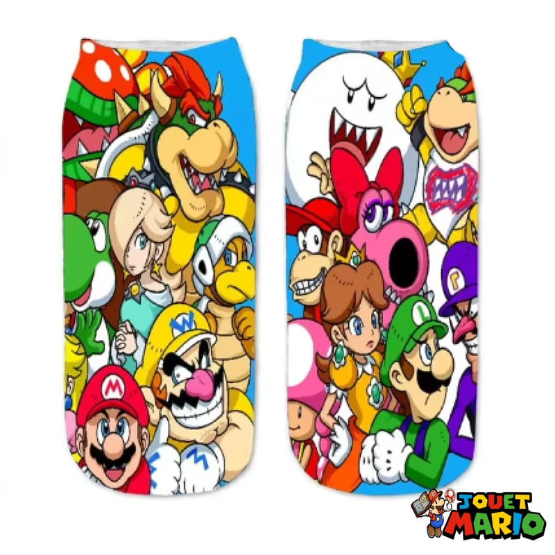 Chaussette Bleu Ciel Bowser