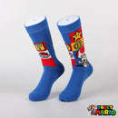 Chaussette Bleu Clair Toad