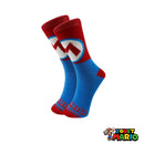 Chaussette Bleu Electrique Mario