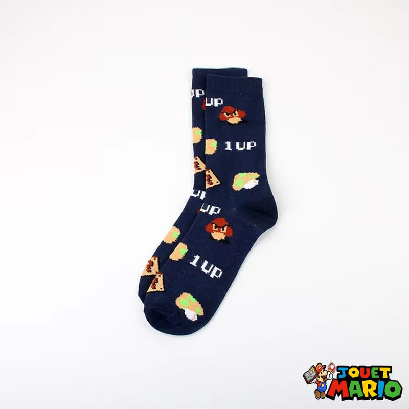 Chaussette en Coton Univers Mario