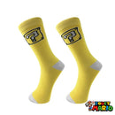 Chaussette Jaune Mario