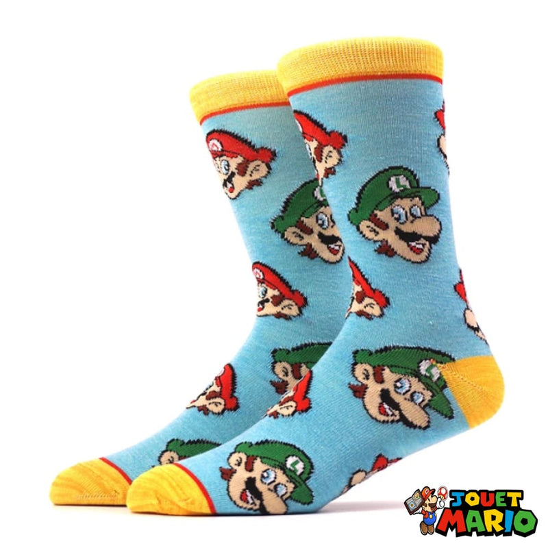 Chaussette Mario Et Luigi