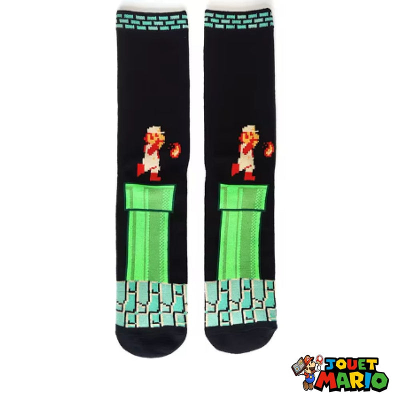 Chaussette Noire Super Mario