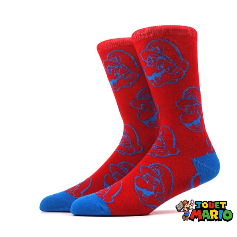 Chaussette Rouge Mario