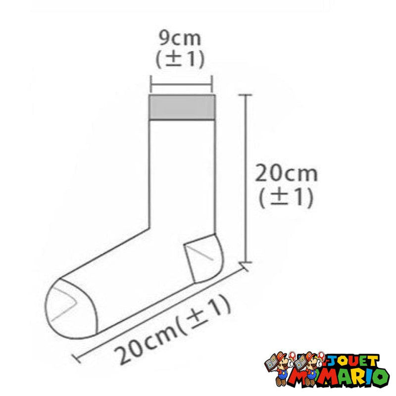 Chaussette Rouge Super Mario