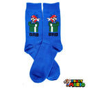 Chaussettes Bleues Mario