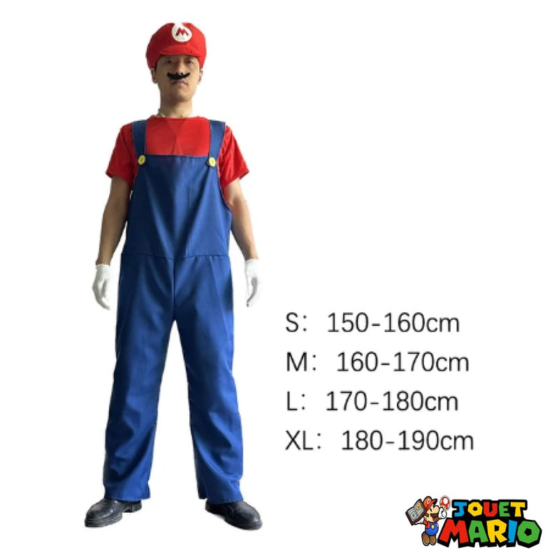 Costume Homme Mario