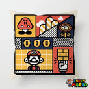 Coussin Mario Fleur De Glace