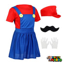 Déguisement Mario pour Fille