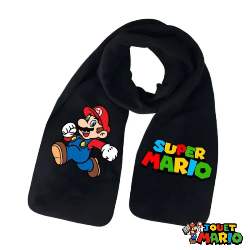 Echarpe Noire Super Mario