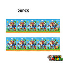 Ensemble Anniversaire Monde de Mario 32 Pièces