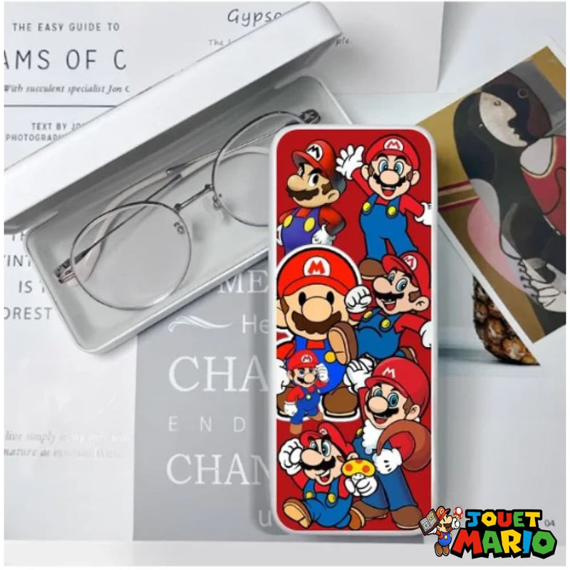 Etui Lunette Mario Rouge